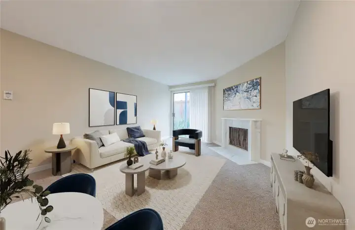 This photo has been virtually staged