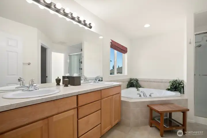 Main 5-piece bathroom.