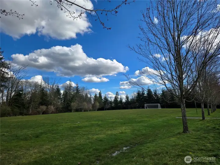 ¼ mile away - Martha Lake Airport Community Park (28 acres).
