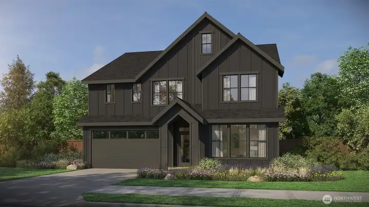 Jasper elevation D - rendering for representative purposes only