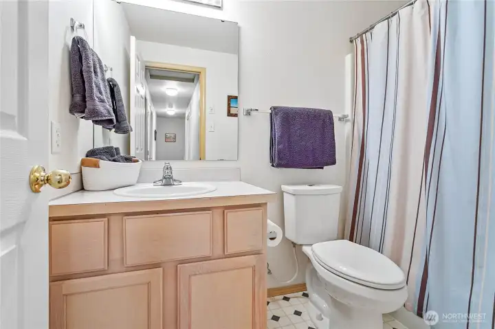Upstairs bathroom