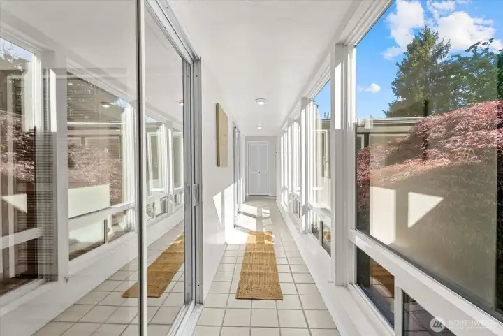Hallway to Bonus living area