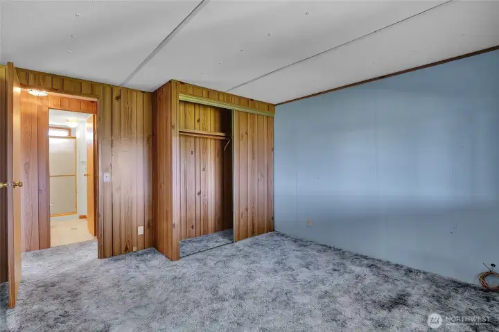 Another view of the second bedroom.
