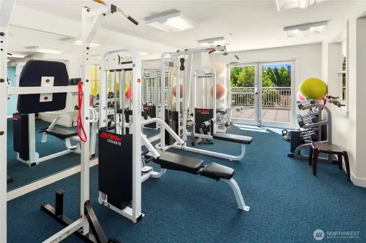 Great workout facility.