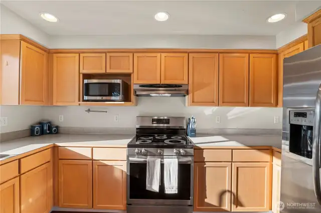 Newer stainless appliances