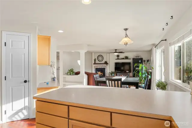 Kitchen pantry.