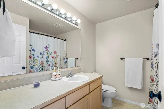 Upstairs bathroom