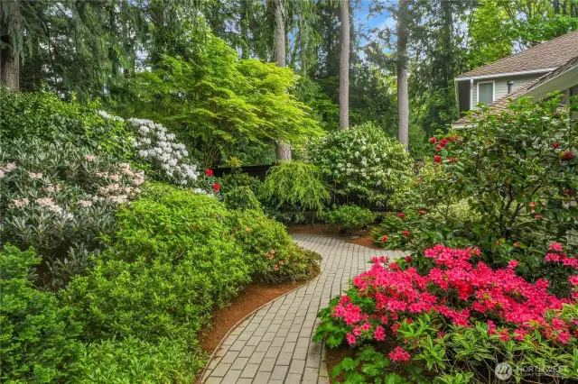 Beautiful, award-winning landscaping.