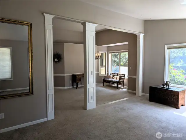 Large Formal dining area between kitchen & Living Rm #2835 Cooper Point Rd NW, Olympia, WA 98502