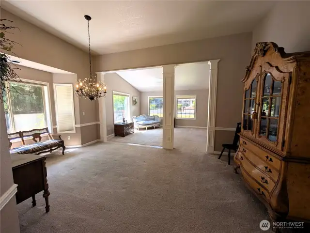 Large Formal dining area between kitchen & Living Rm #2835 Cooper Point Rd NW, Olympia, WA 98502