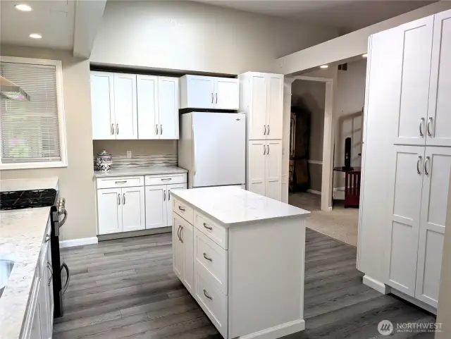 New kitchen with Quartz Counters. #2835 Cooper Point Rd NW, Olympia, WA 98502
