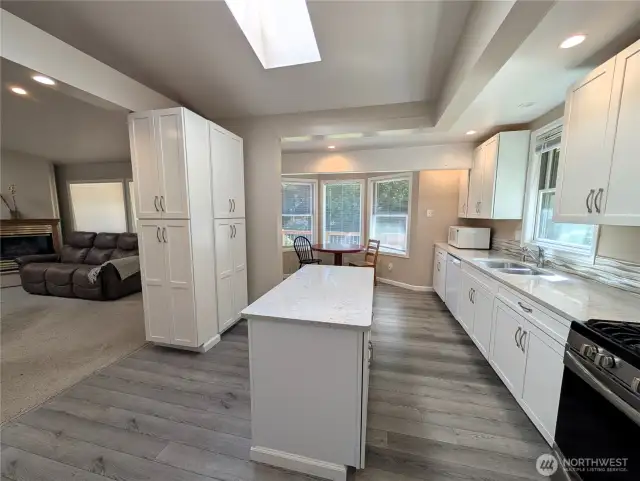 New kitchen with Quartz Counters. #2835 Cooper Point Rd NW, Olympia, WA 98502