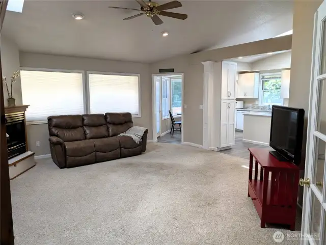 Family rm off the kitchen. #2835 Cooper Point Rd NW, Olympia, WA 98502