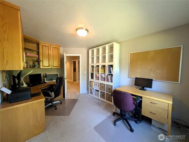 Bedroom 3. Currently a den/office #2835 Cooper Point Rd NW, Olympia, WA 98502