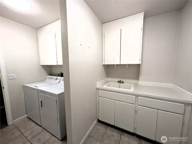 Laundry rm with garden sink off the garage. #2835 Cooper Point Rd NW, Olympia, WA 98502