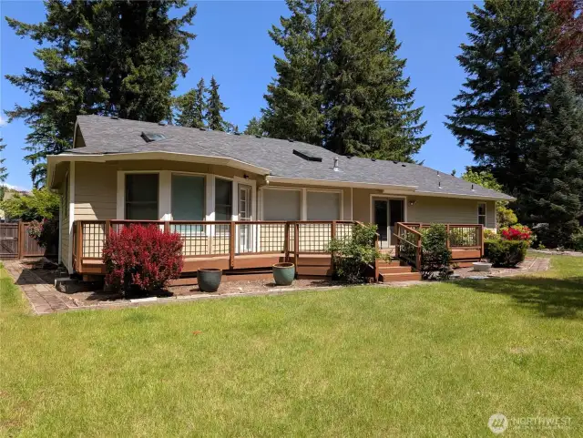 Full Length deck. #2835 Cooper Point Rd NW, Olympia, WA 98502