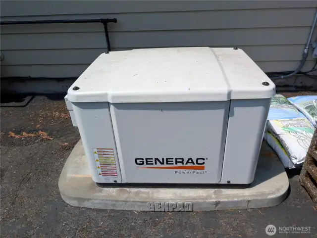 Generator. #2835 Cooper Point Rd NW, Olympia, WA 98502