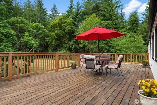 Front deck