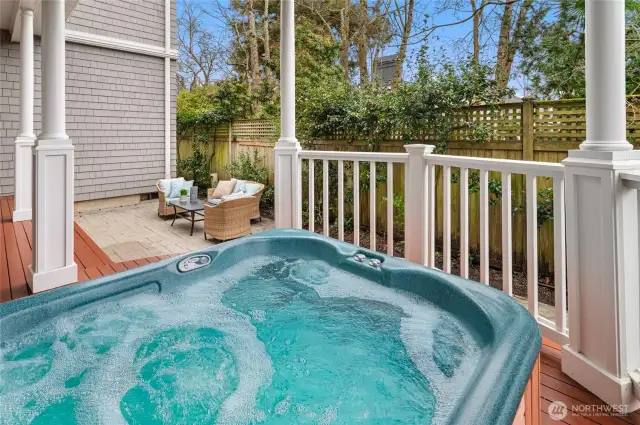 Hot tub!
