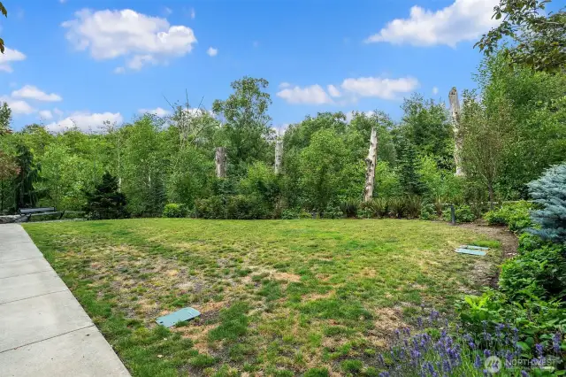 Community Park in front of your home.