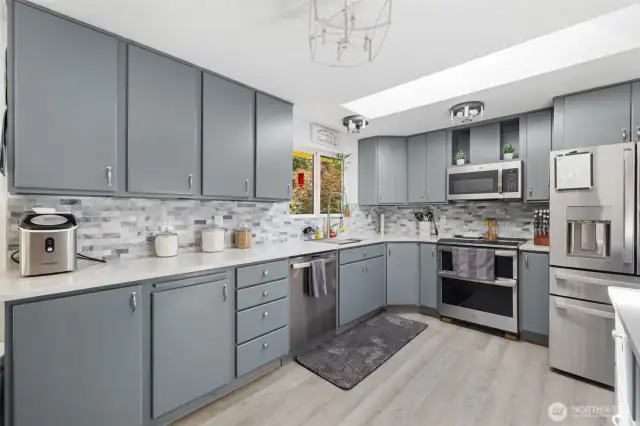 A modern cook’s space with classic touches—form meets function where it matters most.
