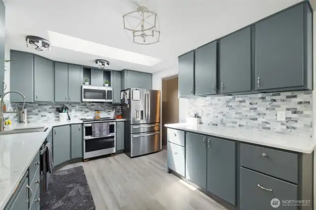 Bright, updated, and ready for everything from morning coffee to holiday cooking marathons.