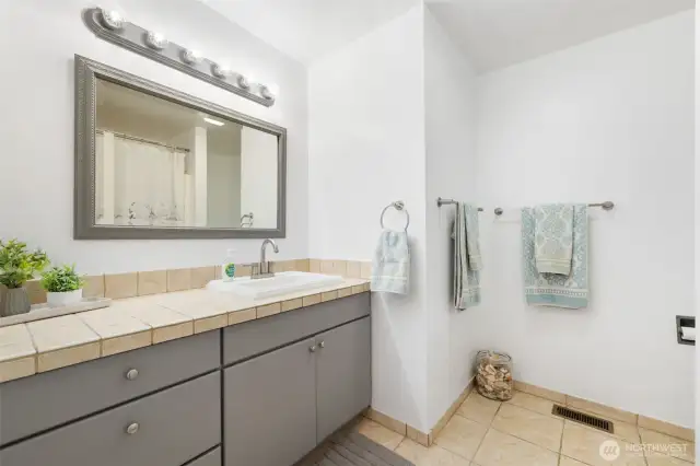 A bright, functional space with updated style—just the right blend of form and function.