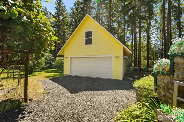 A detached, heated garage/shop with loft offers endless potential—projects, storage, studio, or business space.