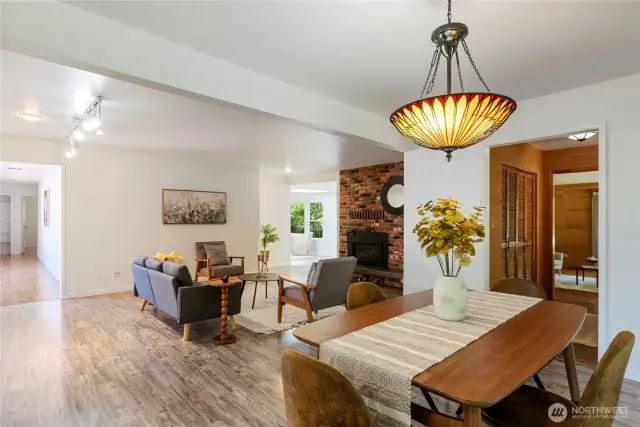 Dinning Room and Living Room