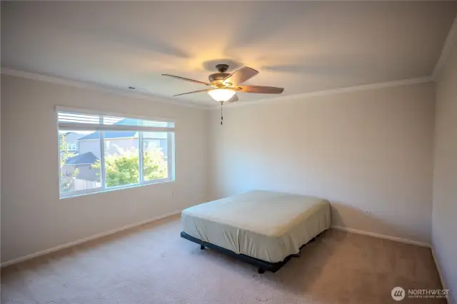 large master with french doors