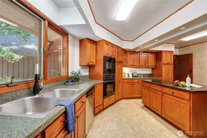 Cherry cabinets