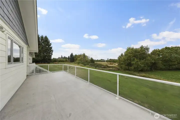 view from deck