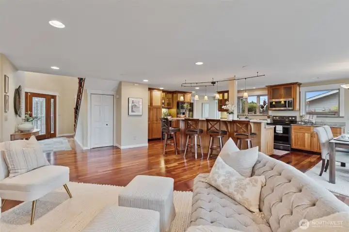 Living Room and Kitchen