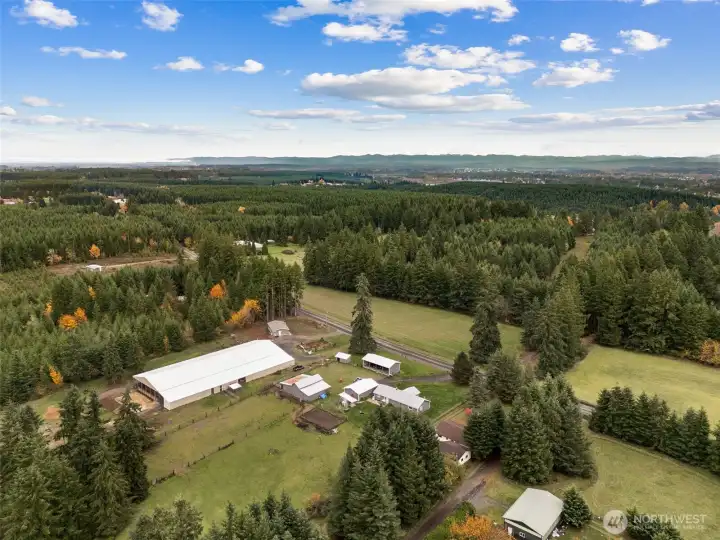 The serene setting of the rural Winlock area west of I-5, offers easy  access to country living, a quick drive to the Winlock and Napavine communities, easy access to I-5 and room to breathe.