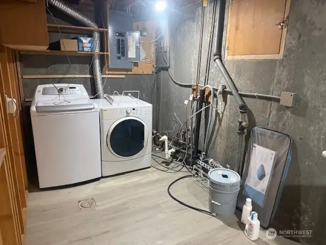 Laundry in Basement