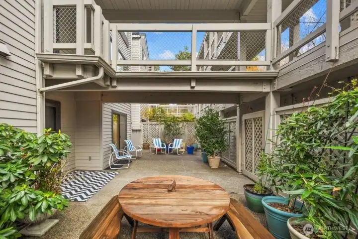 Front Patio facing North