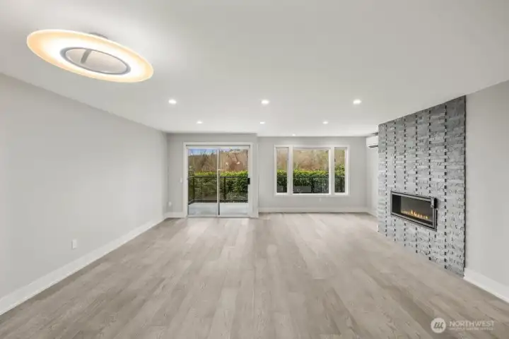 Family Room / Living Room - Outdoor Access to Balcony