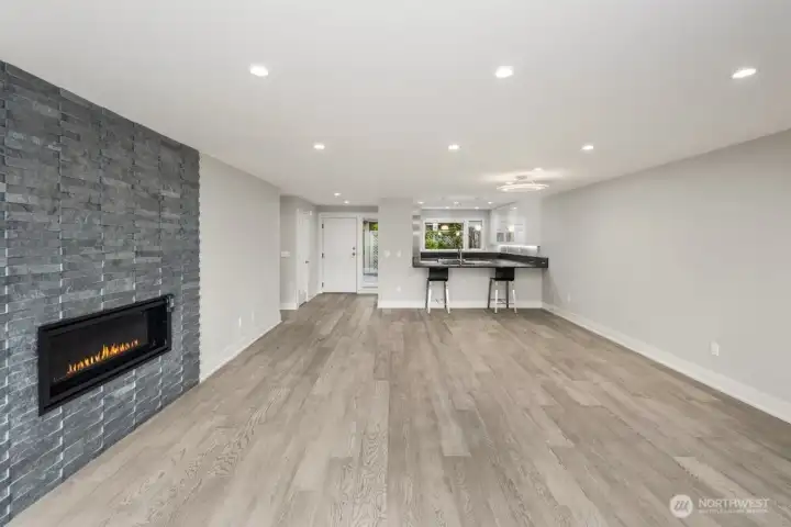 Living Room to Kitchen