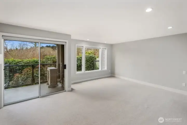 Primary Bedroom with Outdoor Access to Balcony