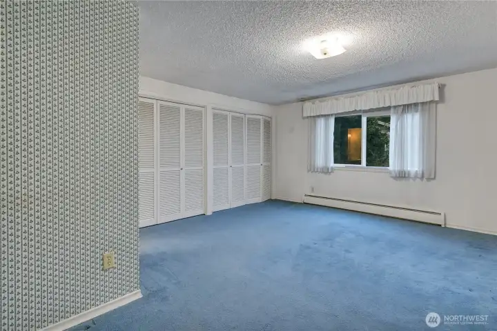 Main Home... Huge primary bedroom with two closets