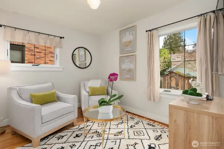 Main floor den could be a 4th bedroom