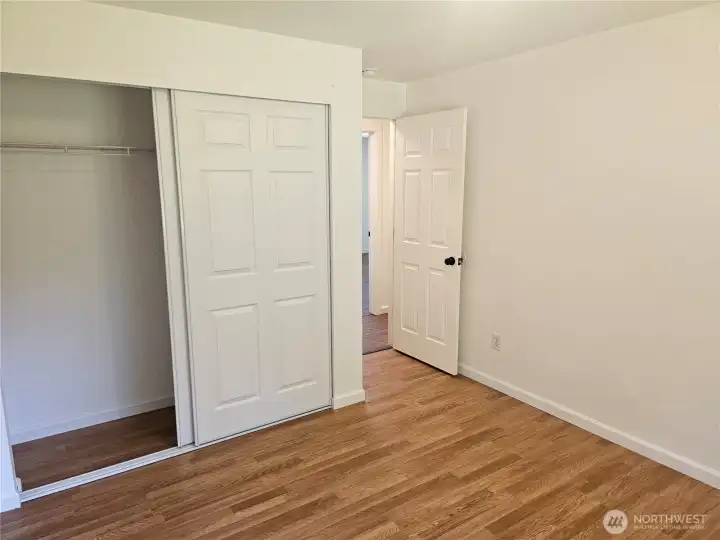 Bedroom 2/closet Bedroom 2/closet