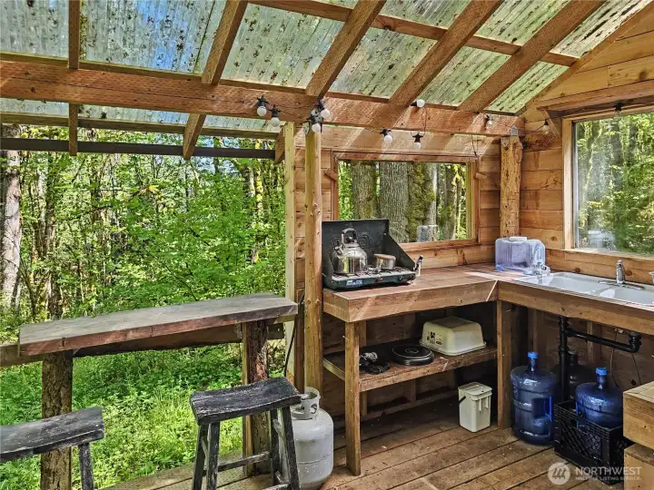 Step across the bridge over the seasonal creek to find this hidden gem!