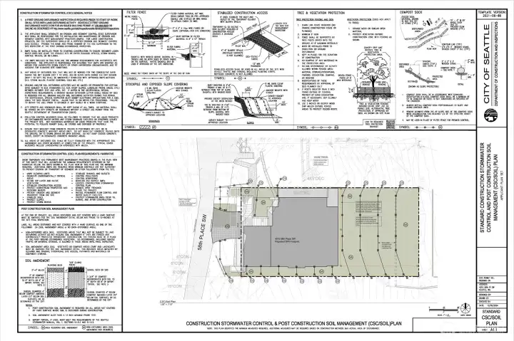 Seattle Construction Plan