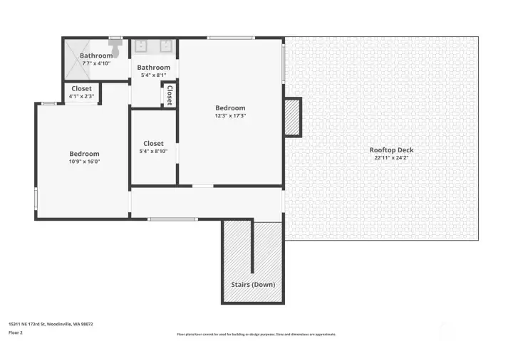 2nd floor - floor plan