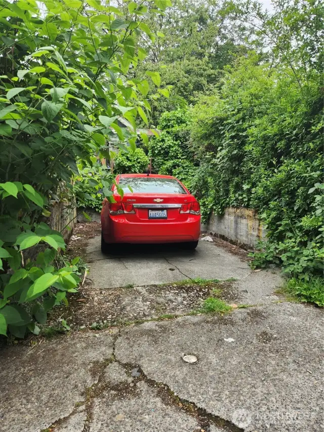 off alley parking