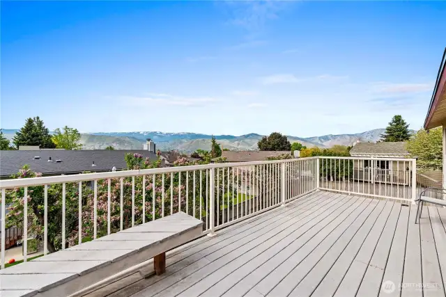 View off the back deck