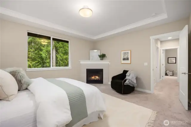 The primary suite.