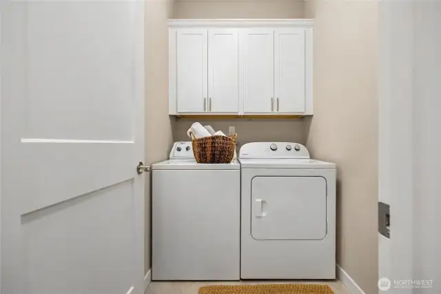 Laundry on the same level as all the bedrooms. Perfect!