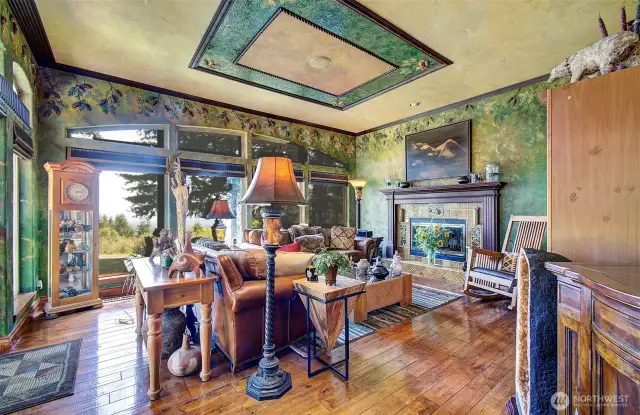 Living Room - Fireplace